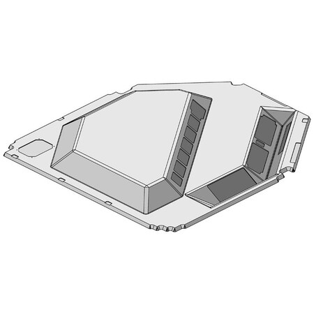 Aftermarket AMWIIIHLK Headliner Kit  Gray AMWIIIHLK-ABL